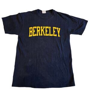 Champion UC Berkeley Cal Graphic T-Shirt Navy Blue Men's Large